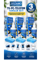 3 ADET -  (250 ML) Gözlük, Cep Telefonu, Led, Bilgisayar, Ekran, Laptop, Tablet, Televizyon, Kamera Temizlik 