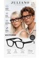 Siyah Wayfarer Unisex Mavi Işık Koruyucu Gözlük