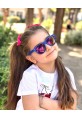 WAYFARER MAVİ/MOR AYNA Polo Exchange Çocuk Gözlüğü