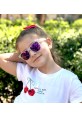 WAYFARER WHİTE/MOR AYNA  Olivier Philippe Çocuk Gözlüğü